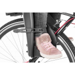 Detská sedačka Elibas pod sedlo - tmavosivá